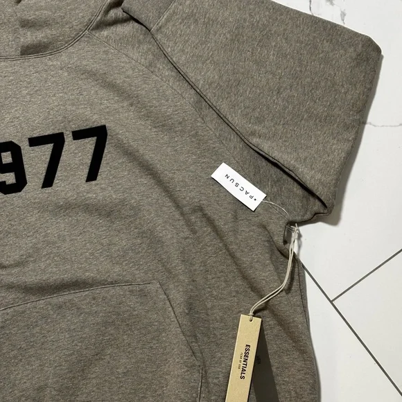 Essentials Gray Hoodie Sweater